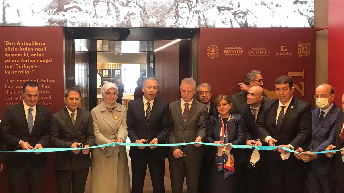 Milli Mücadele'de Gaziantep 100. Yıl Sergisi açıldı