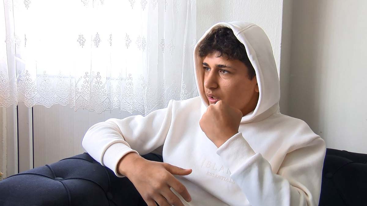 Pitbullun saldırdığı Muhammed o anları anlattı