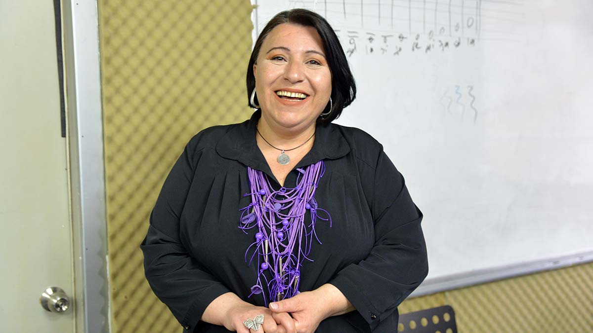 Psikolojik şiddetin etkisinden müzikle kurtuldu