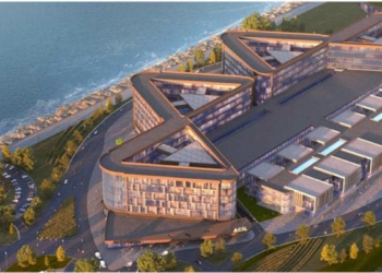 Rize'de şehir hastanesinde deniz dolgusu projesi