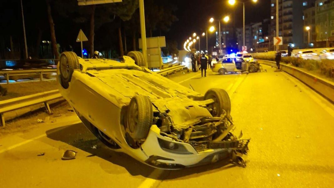 Samsun'da kazada sağlık çalışanları yaralandı