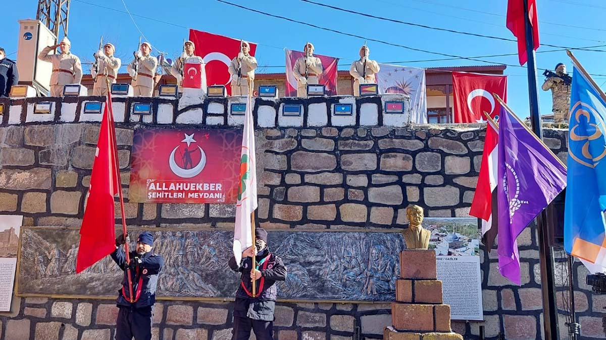 Sarıkamış Harekatı'nın 107'nci yılında anma töreni