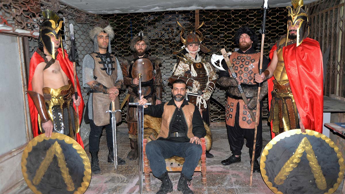 " Aletlerin ardından uygun kostüm yaptım. Ortaya güzel sonuçlar çıktı. Bunun heyecanı tarif edilemez."