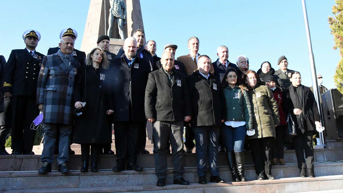 " Devrim şehidi Kubilay, Cumhuriyet'i ve Atatürk'ü korumak için boynunu vermiş, fakat boyun eğmemiştir."