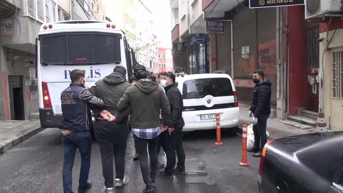 Şişli'de DHKP-C terör örgütüne operasyon