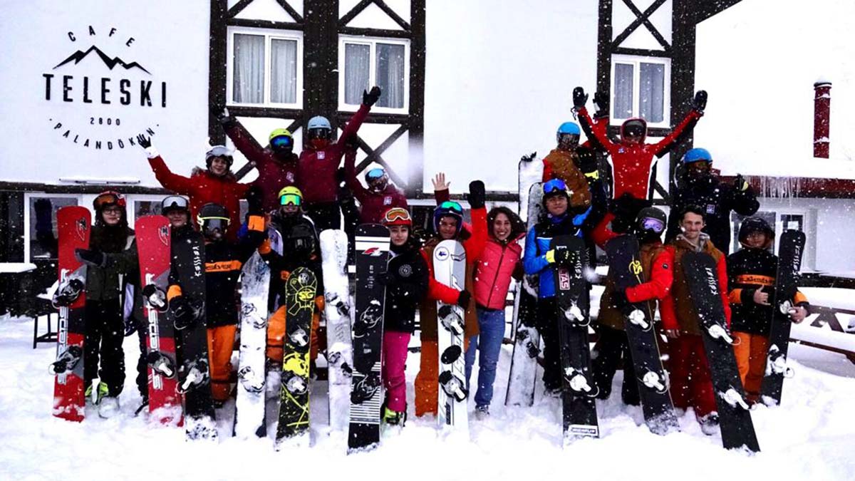 Snowboard Milli takımları kamp çalışmalarında