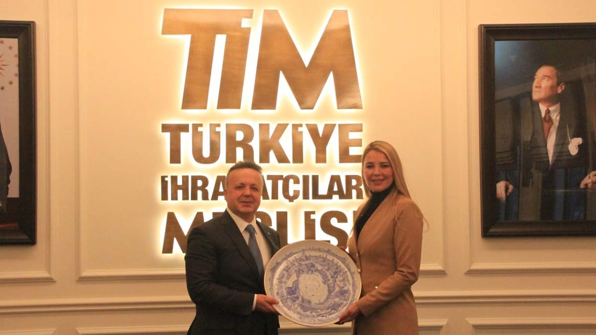 TÜGİAD Başkanı TİM Başkanı'nı ziyaret etti