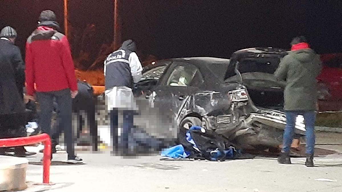 Takla atan otomobilin sürücüsü hayatını kaybetti