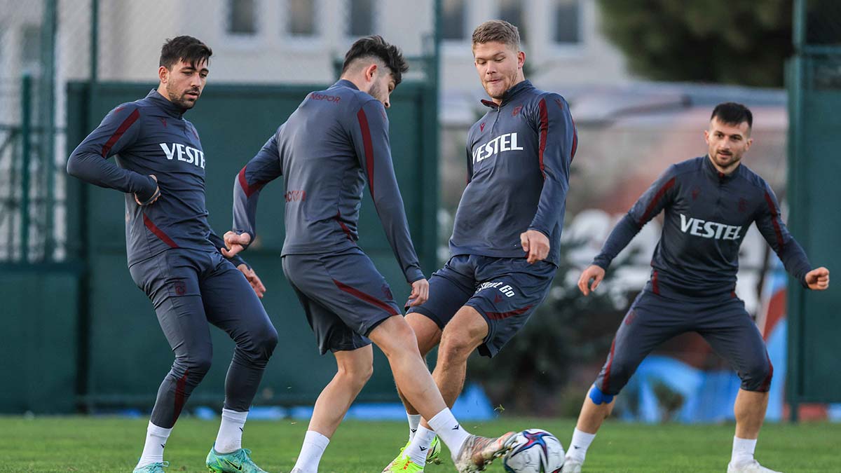 Trabzonspor Adana Demirspor maçına hazırlanıyor