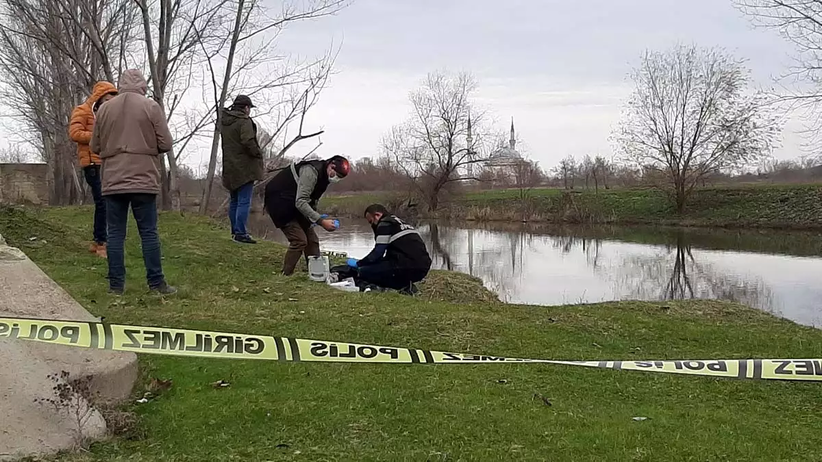 Tunca nehri'nde kadın cesedi bulundu