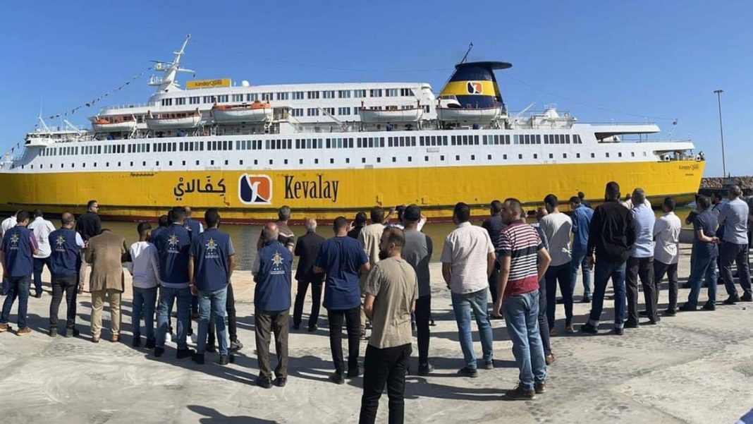 Türkiye ile Libya yolculu gemi seferleri başladı
