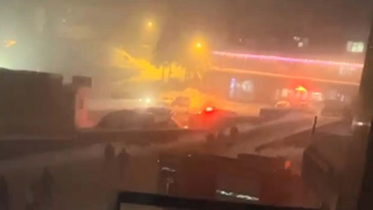 Uludağ'da otelin restoran kısmında yangın