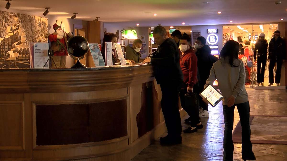 Uludağ'daki oteller yılbaşı öncesi doldu