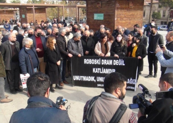 Uludere'de 34 kişinin öldüğü saldırı protesto edildi