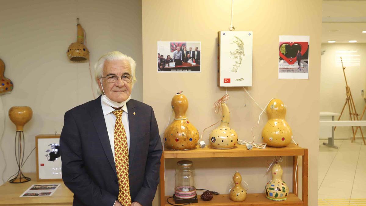 Umut Işığı kişisel sanat sergisi Kartal açıldı