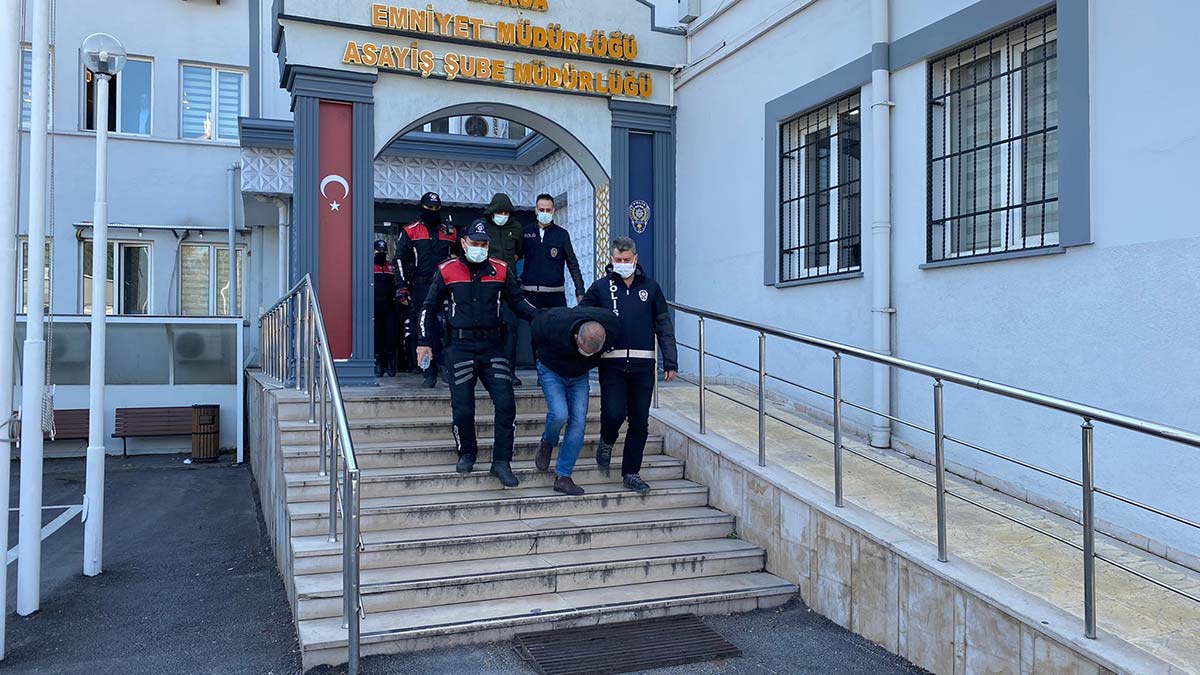 VIP 1 operasyonunda şüpheliler adliyede