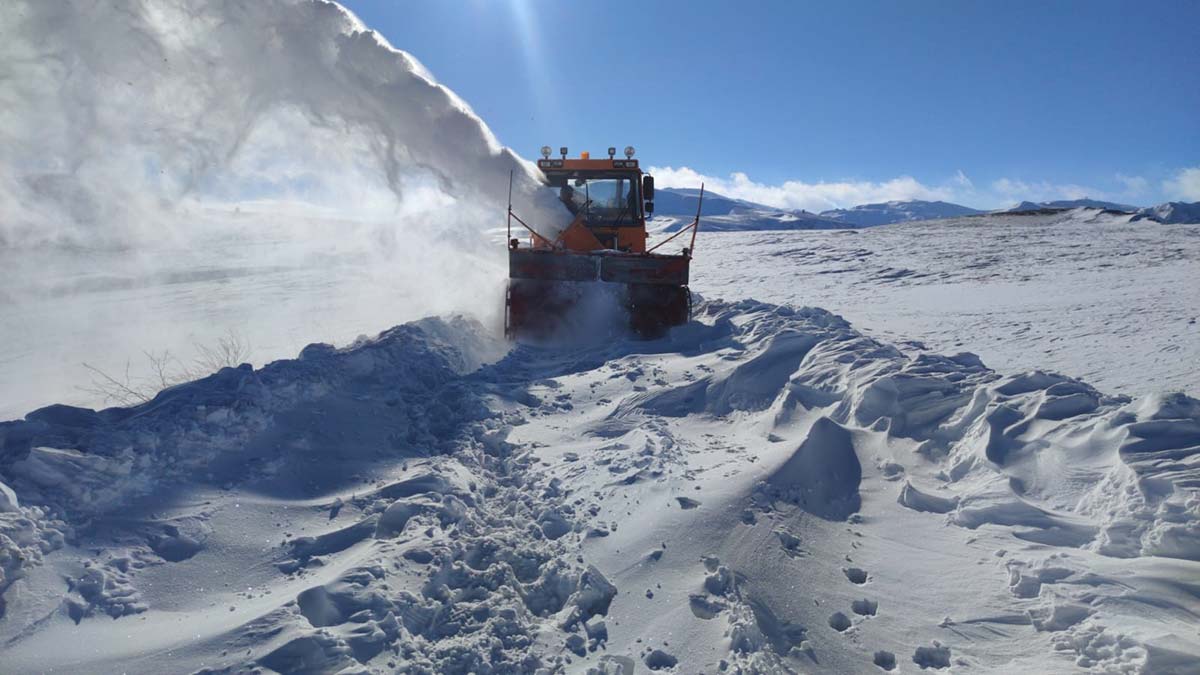 Van'ın 3 ilçesinde taşımalı eğitime kar engeli