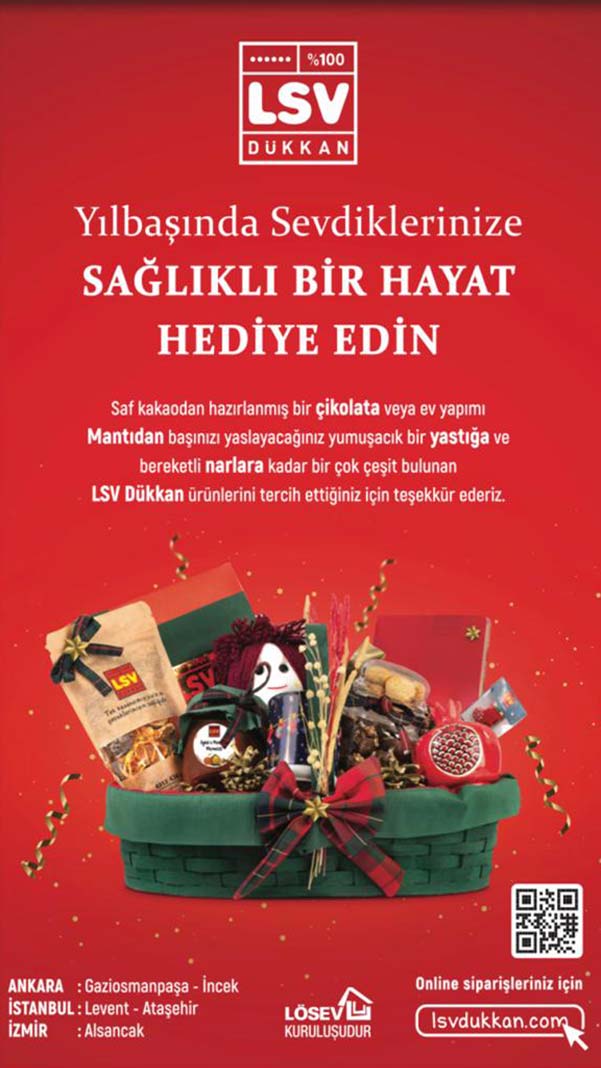 İyilik dolu LSV Dükkan'da yeni yıl hediyeleri
