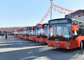 Başkent yeni otobüsleri ile buluşuyor