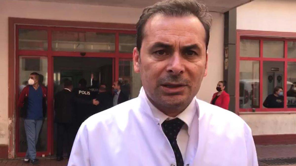 " Olay savcılıkta ve soruşturma devam ediyor. 2 arkadaşımız yaralandı. 1 hemşire ve 1 personel arkadaşımız"