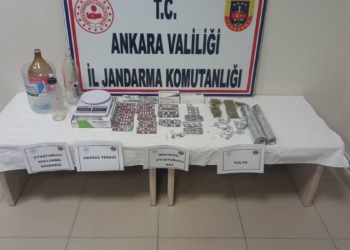 Ankara'da 335 uyuşturucu hap ele geçirildi