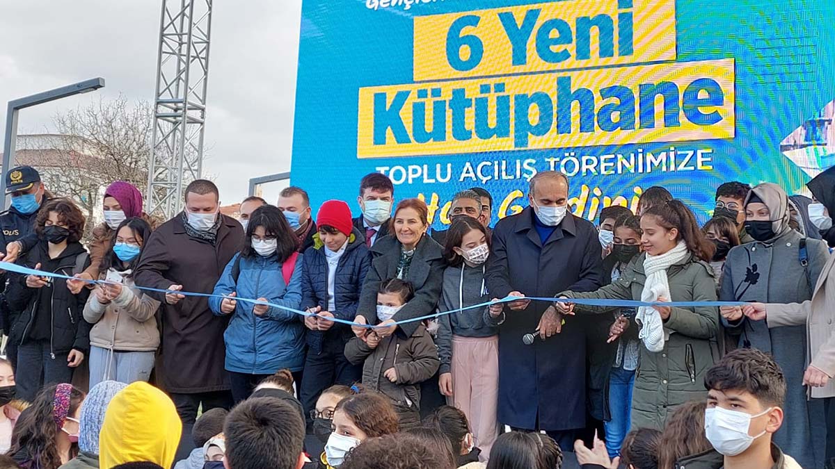 Arnavutköy kütüphanelerinde 40 bin kitap var