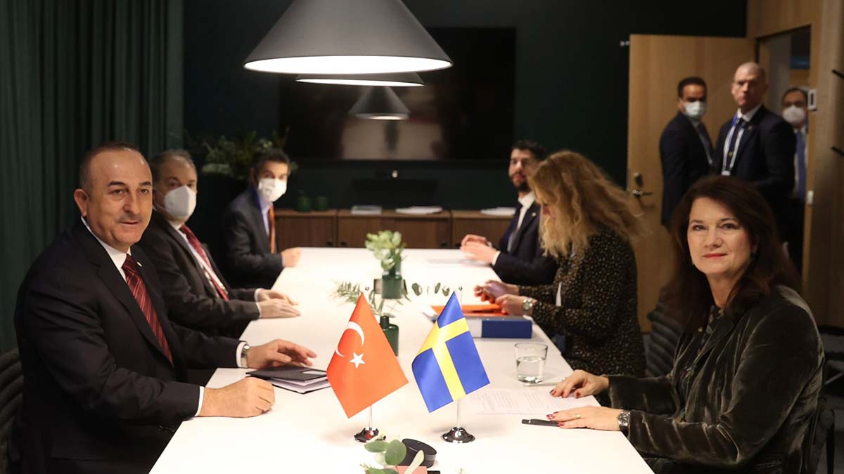 Çavuşoğlu İsveç Dışişleri Bakanı ile görüştü