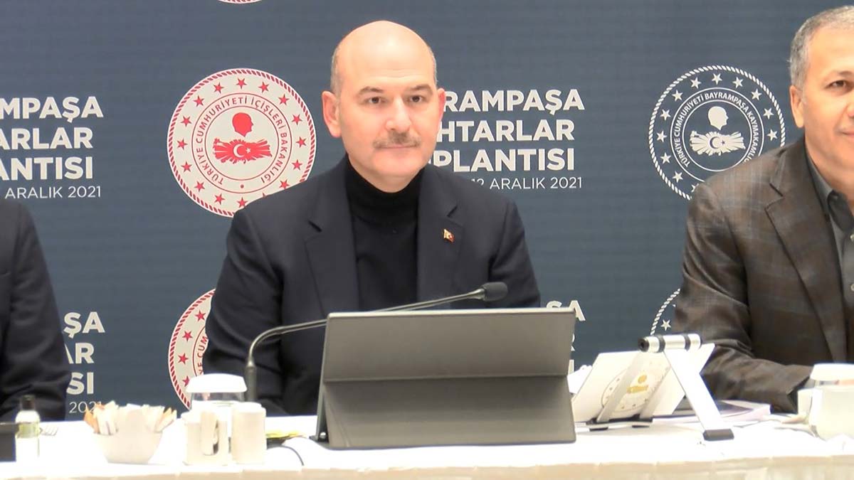 Süleyman Soylu Bayrampaşa Muhtarlar Toplantısı'na katıldı