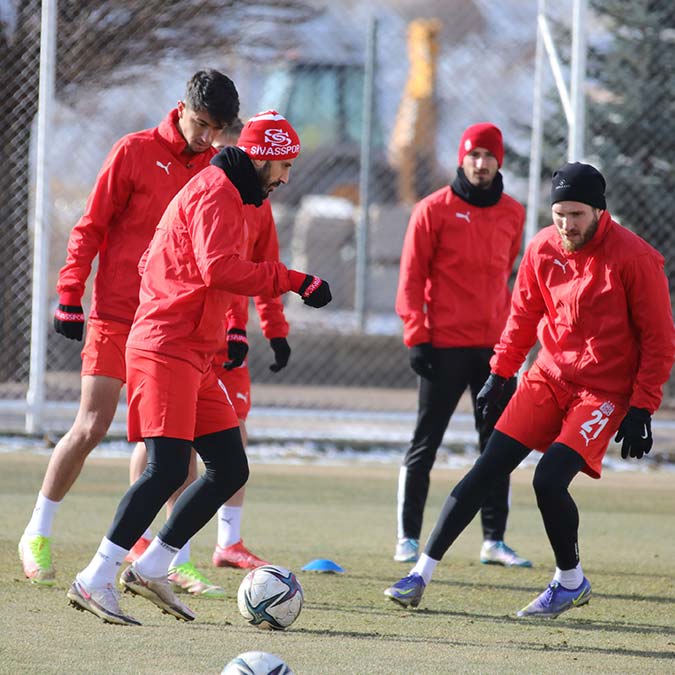 Demir Grup Sivasspor Yukatel Kayserispor maçına hazır 