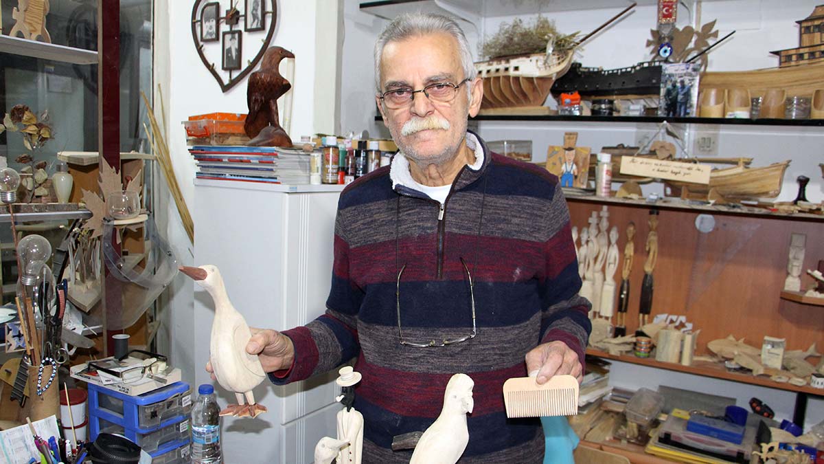 Devlet sanatçısı olmak isteyen ahşap ustası kırgın