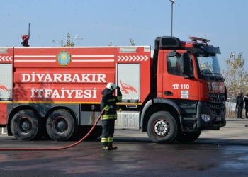 Diyarbakır itfaiyesi 2021'de 6 bin 699 vakaya müdahale