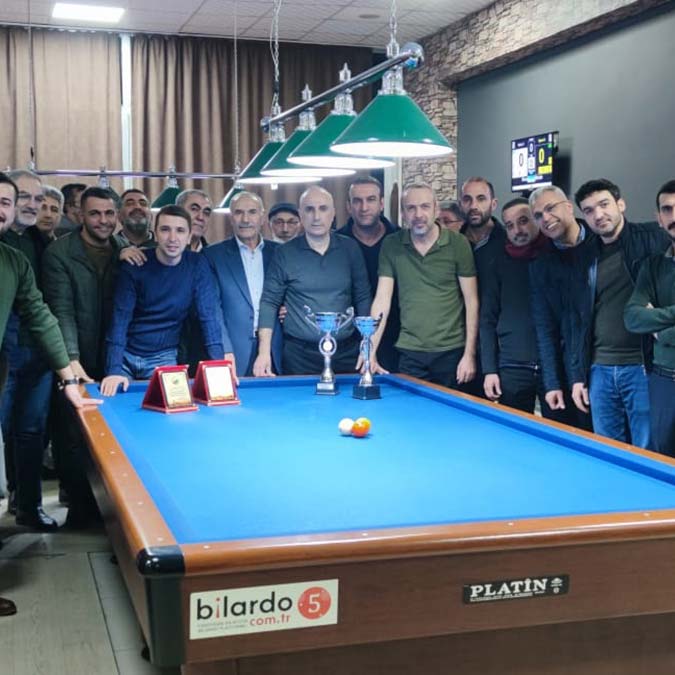 Bilardo Master Cup müsabakalarına rekor katılım