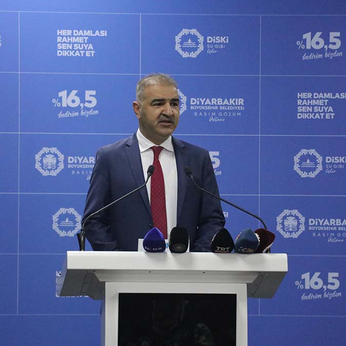 Diyarbakır'da suya indirim