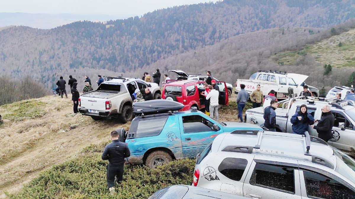 Domaniç Dağları'nda Off Road heyecanı