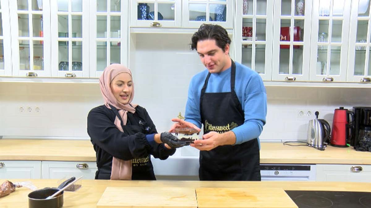 Şef Najla Bisyir Sefa Okyay ile mutfağa girdi