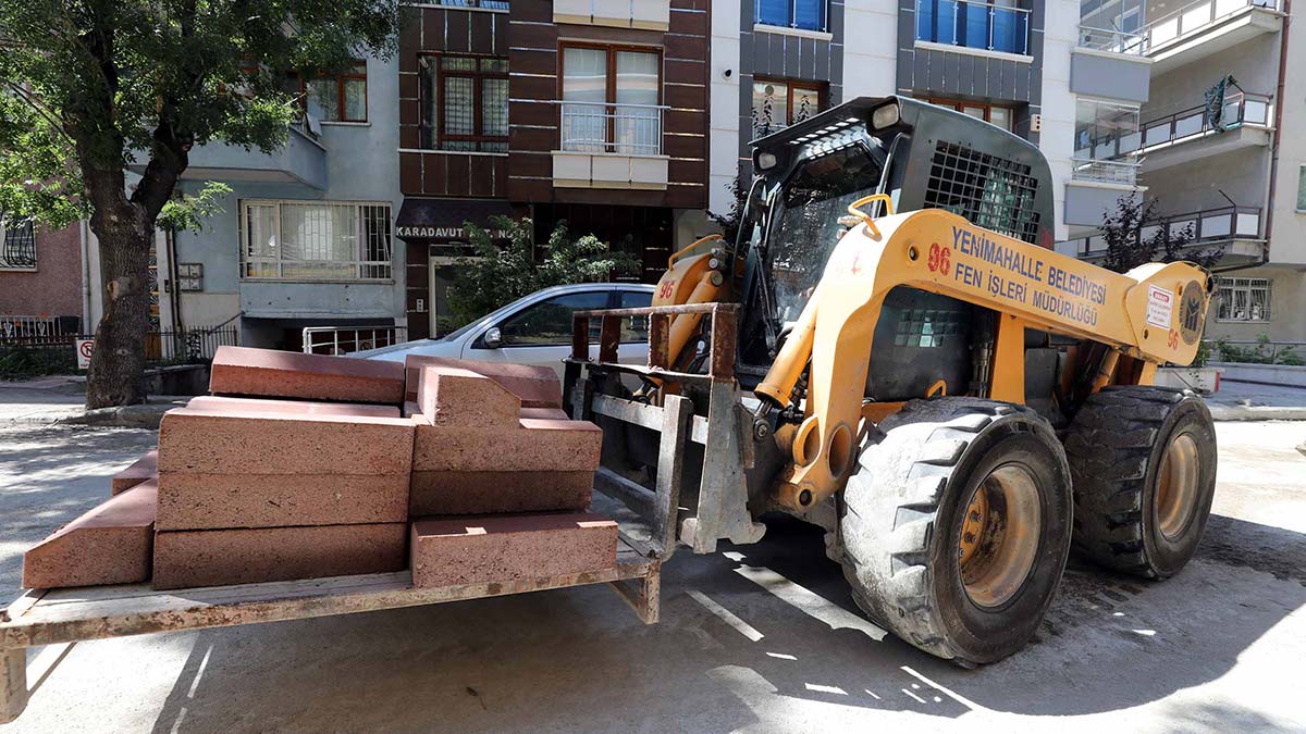 Yenimahalle Fen İşlerinden 2021’de yoğun mesai