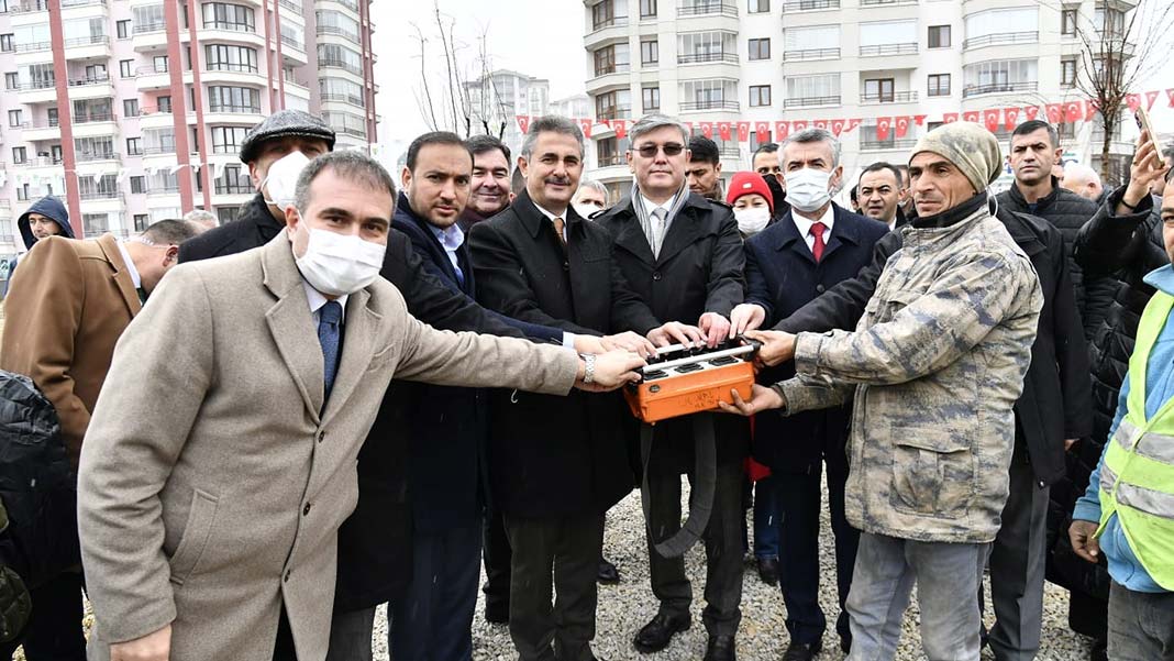 Türkiye kazakistan kardeşlik parkı’nın temeli atıldı