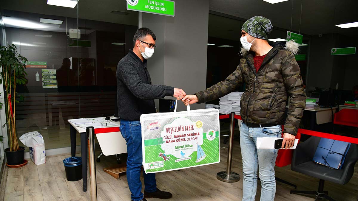 Mamak Belediyesi 3 bin 233 bebeğe hoş geldin dedi