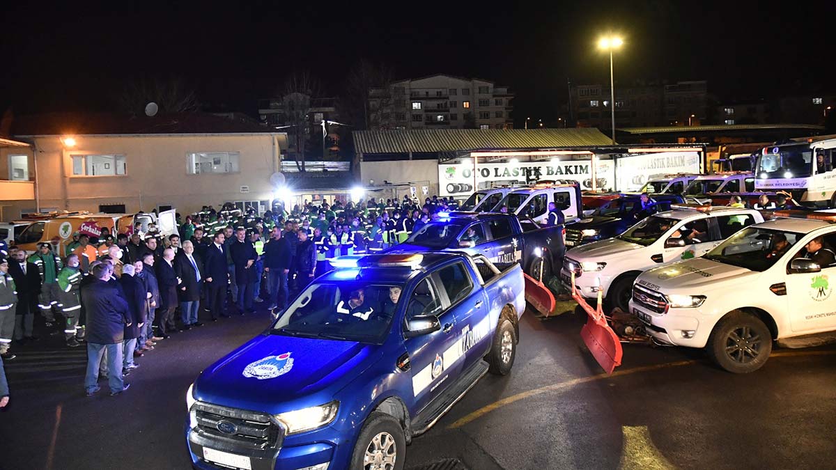 Mamak'ta kar teyakkuzu