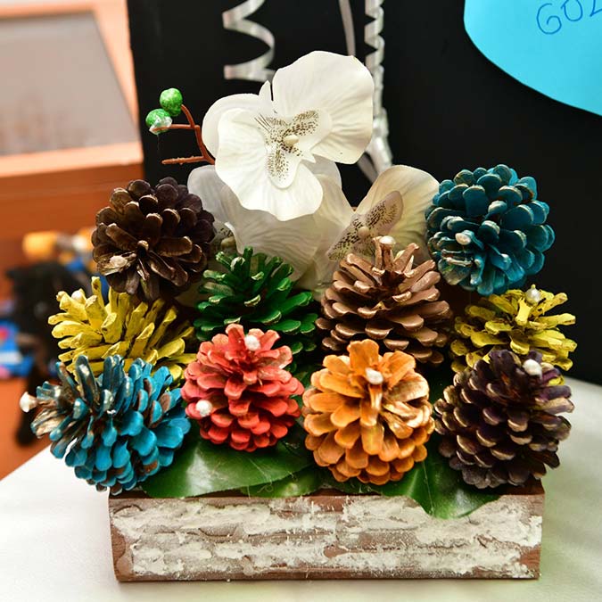 Mamak'ta özel eğitimli öğrenciler hünerlerini sergiledi