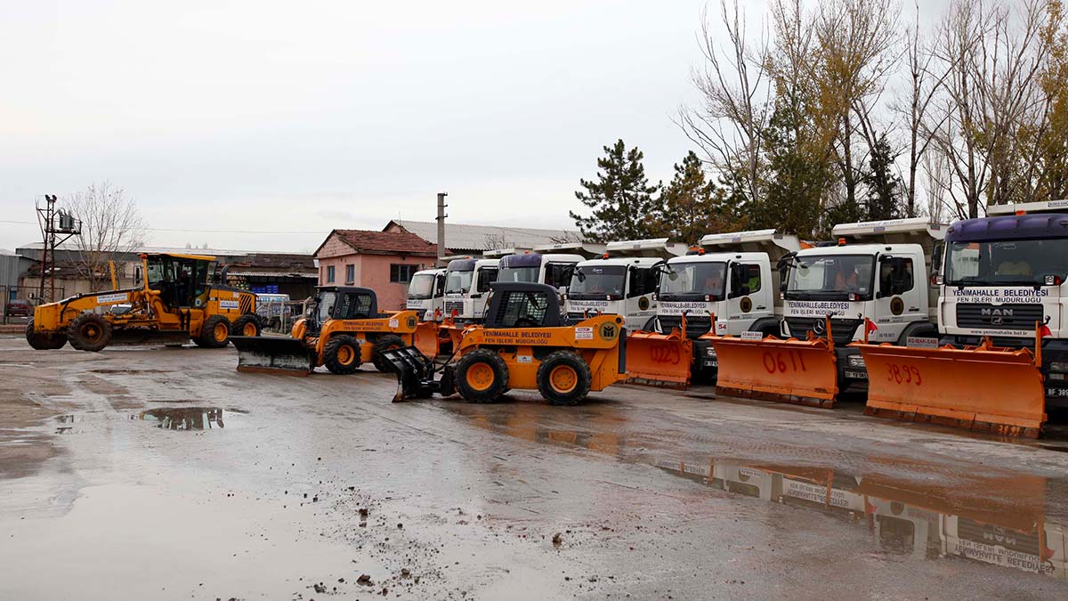 Yenimahalle Belediyesi kışa hazır