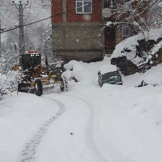 Giresun'da taşımalı eğitime kar tatili