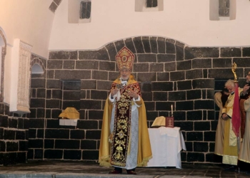 Surp Hovsep Ermeni Katolik Kilisesi'nde ayin yapıldı