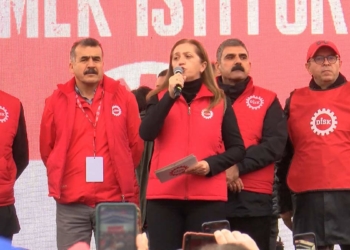 DİSK'ten asgari ücret mitingi