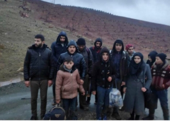 Kilis'te 16 kaçak göçmen yakalandı