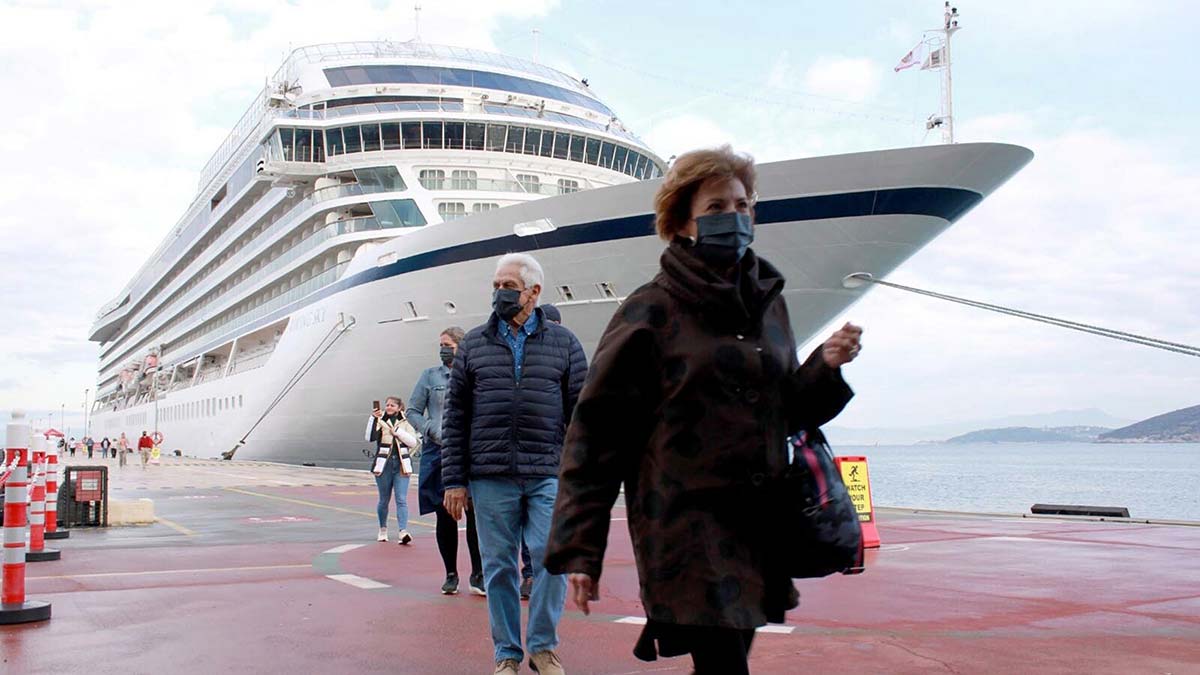 Viking Sky kruvaziyer gemisi 262 turist getirdi