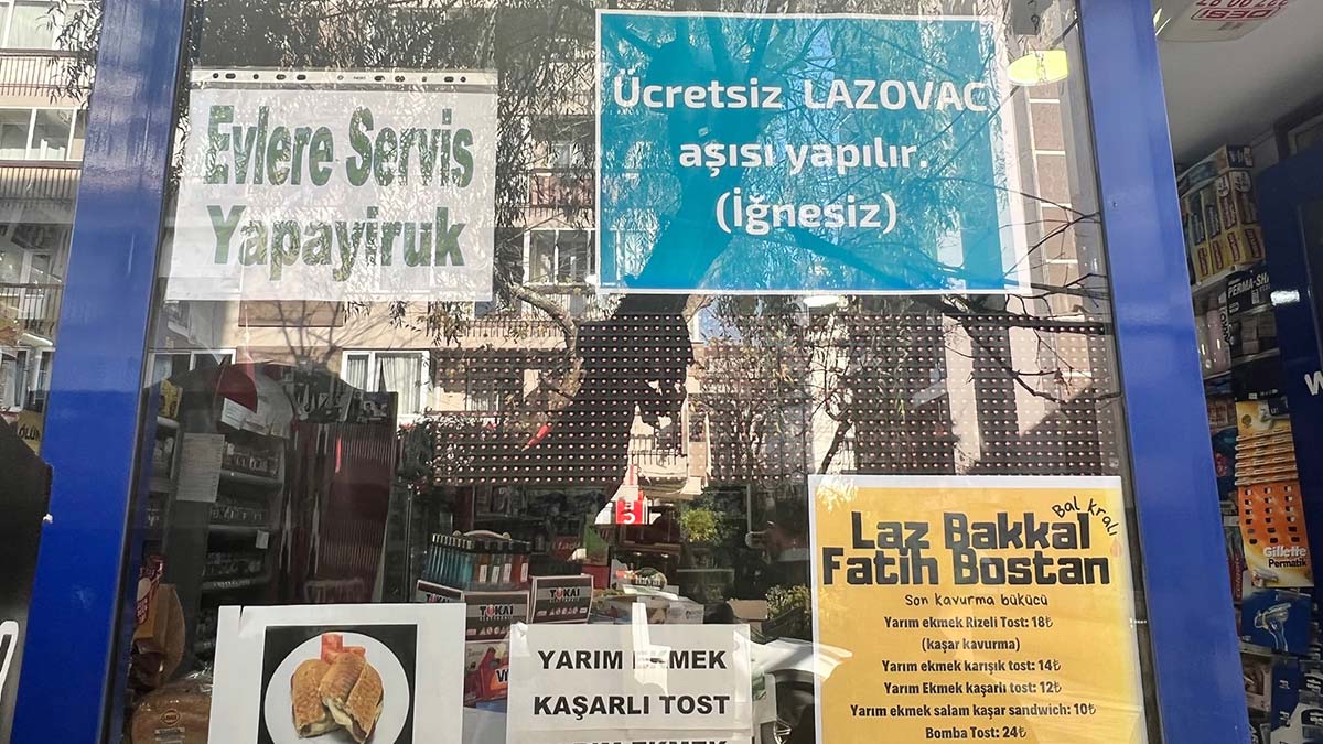 Laz bakkal koronavirüse karşı Lazovac'ı üretti