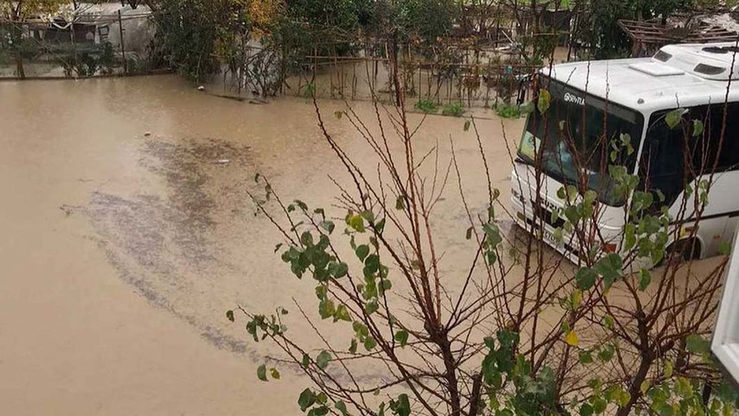 Manavgat'ta sağanak