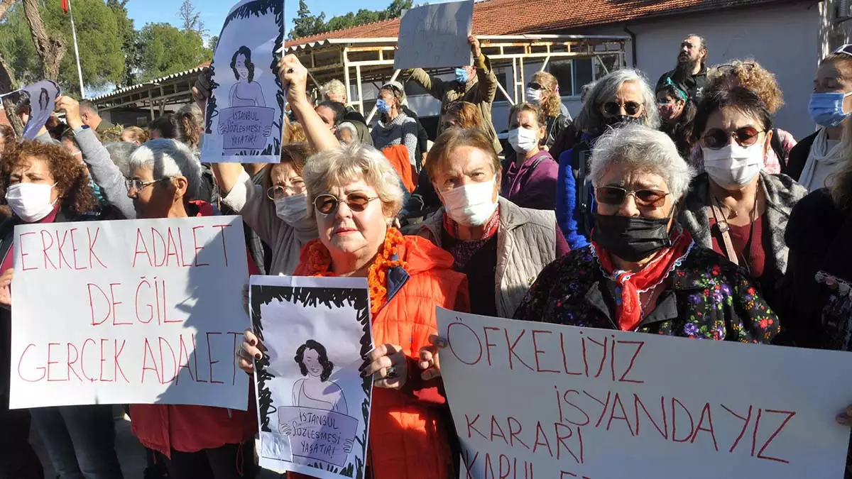 Nitelikli cinsel istismar şüphelisi serbest kaldı, kadınlar protesto etti