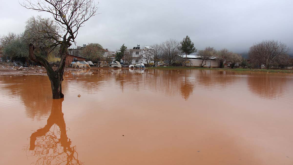 Sağanağın vurduğu Bucak'ta hasar tespit çalışması! Burdur'un Bucak ilçesinde dün etkili olan sağanak sonrası Boğazköy'de sular altında kalan ev, ahır ve tarım alanlarında hasar tespit çalışmasına başlandı.
